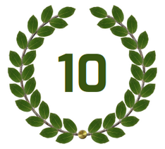 Bild 10 Jahre - Lorbeerkranz
