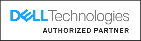 Schriftzug DELL Technologies authorized partner