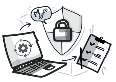 Grafik Managed Security Audit