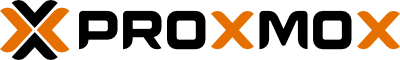 Proxmox Logo Schriftzug