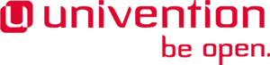 Logo Univention Schriftzug Univention be open