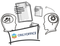 Scribble und Logo ONLYOFFICE