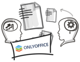 Logo OnlyOffice 2 Köpfe