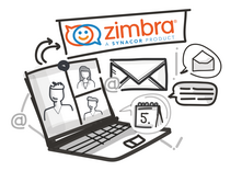 Zimbra Scribble mit Logo
